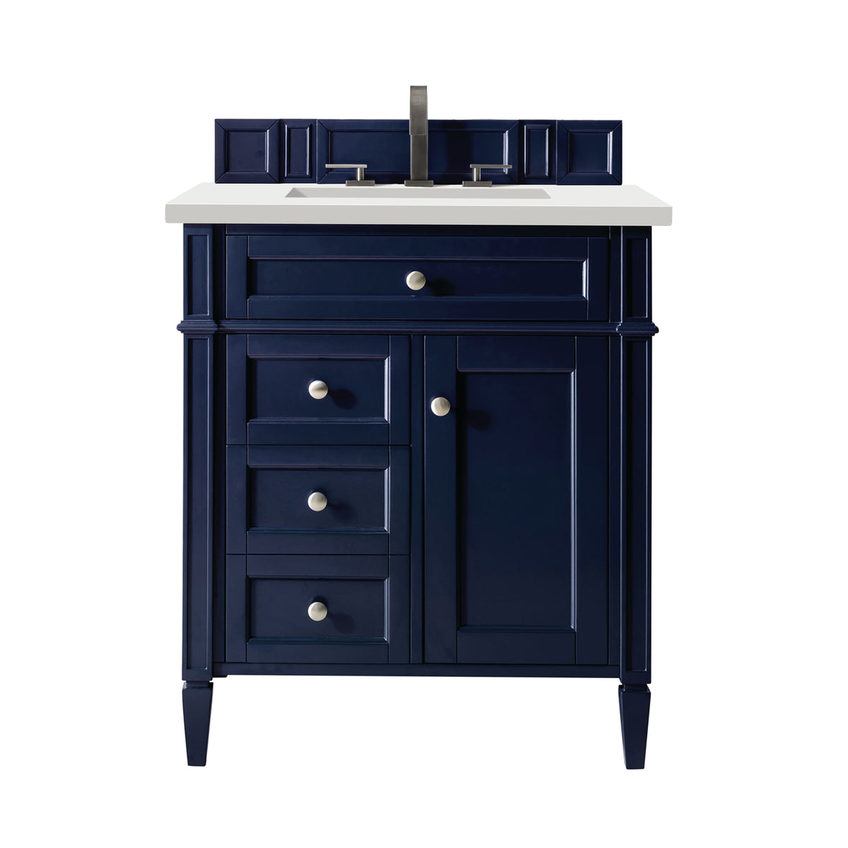 James Martin Brittany 30" Single Bathroom Vanity, Victory Blue, view 13