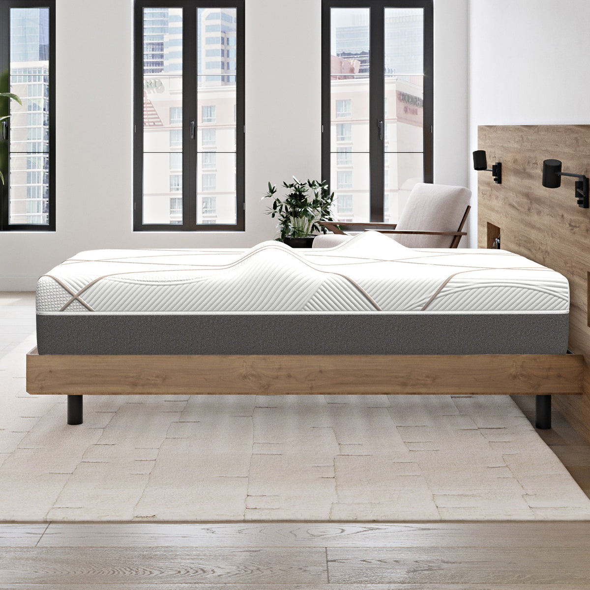 Ghostbed Massage Mattress Hybrid Profile, photo 6 of 21