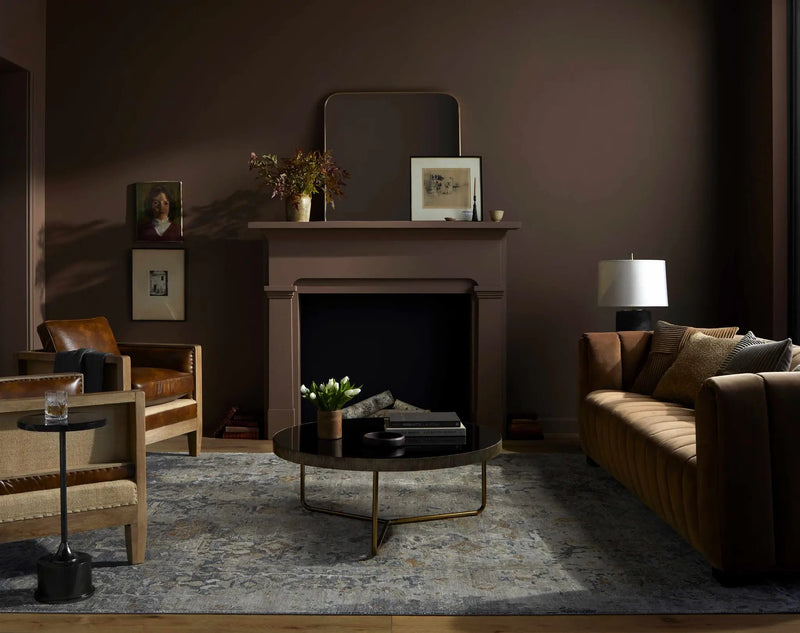 Grimisuat Gold Mirror by Boutique Rugs