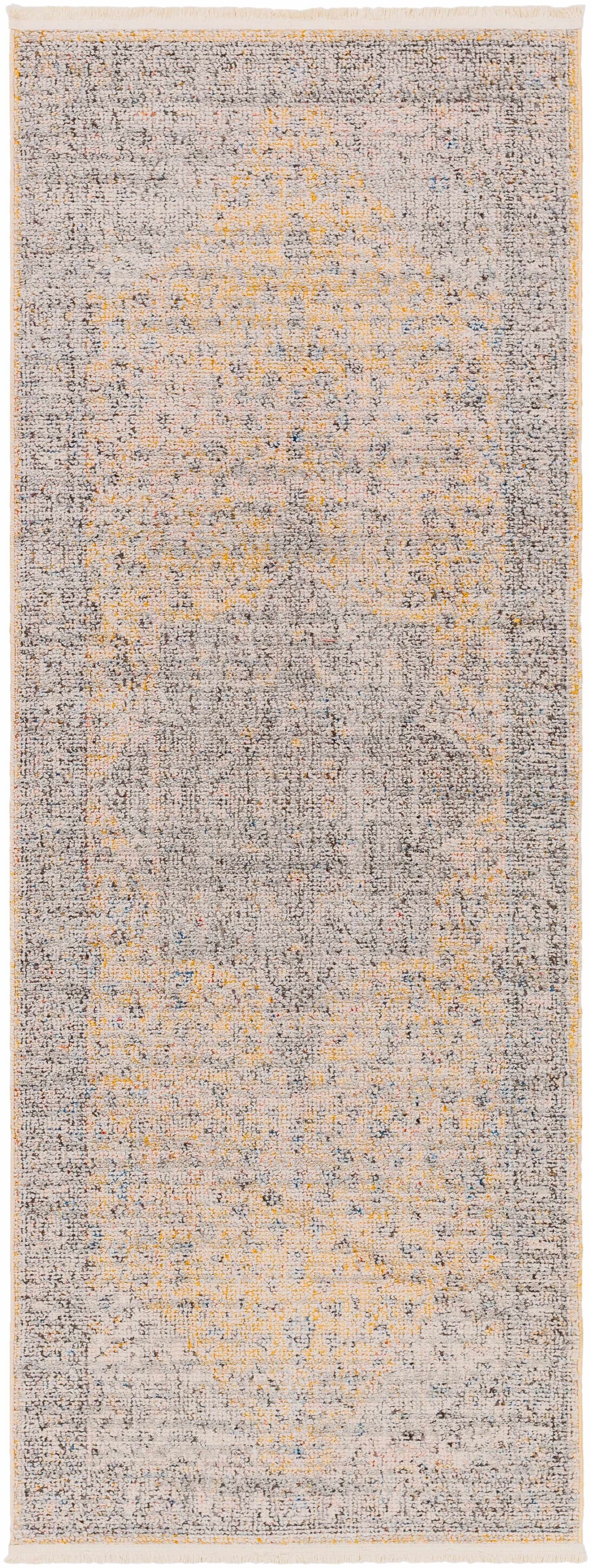 Misa Mustard & Gray Area Rug - Clearance by Boutique Rugs