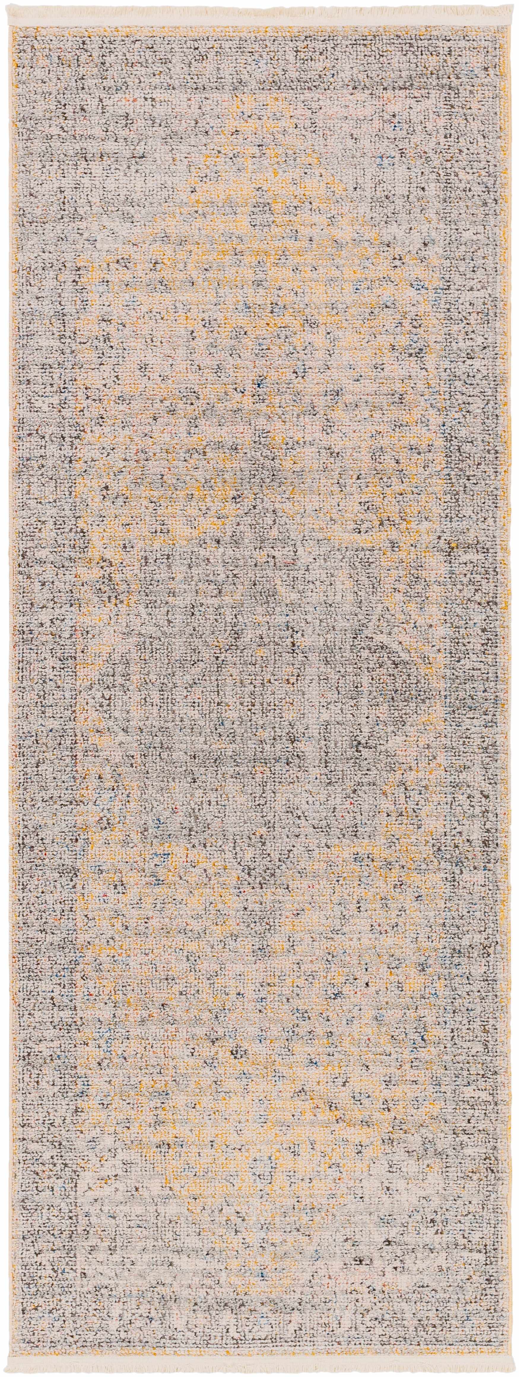 Misa Mustard & Gray Area Rug - Clearance by Boutique Rugs