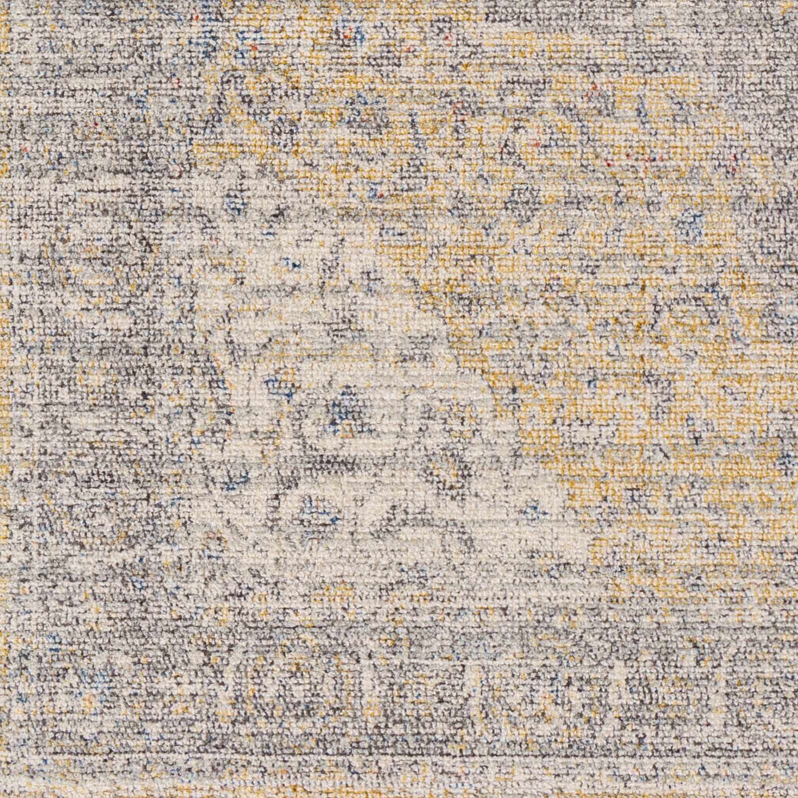 Misa Mustard & Gray Area Rug - Clearance by Boutique Rugs