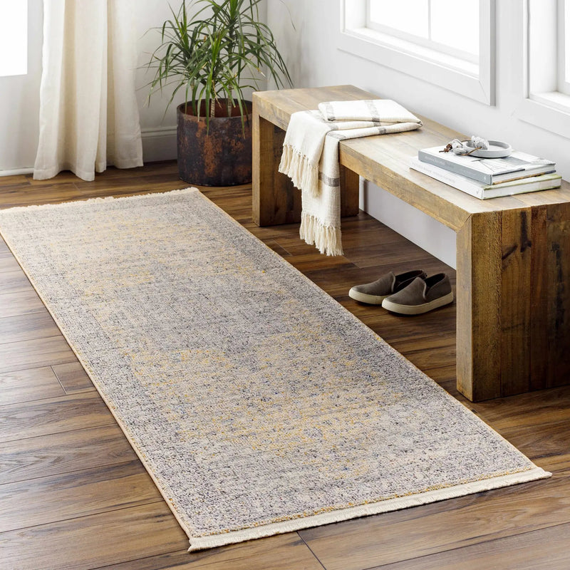 Misa Mustard & Gray Area Rug - Clearance by Boutique Rugs