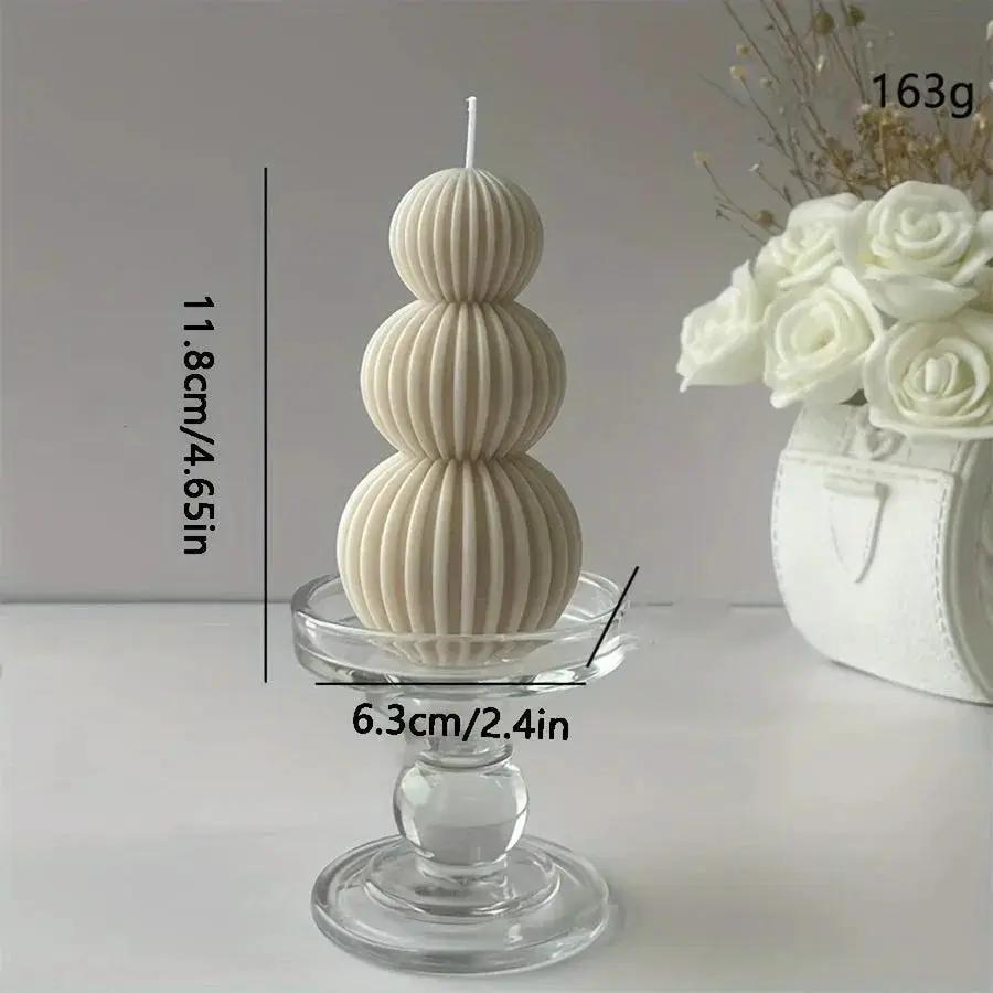 Glass Candle - Sandalwood Scented by House Of Avana