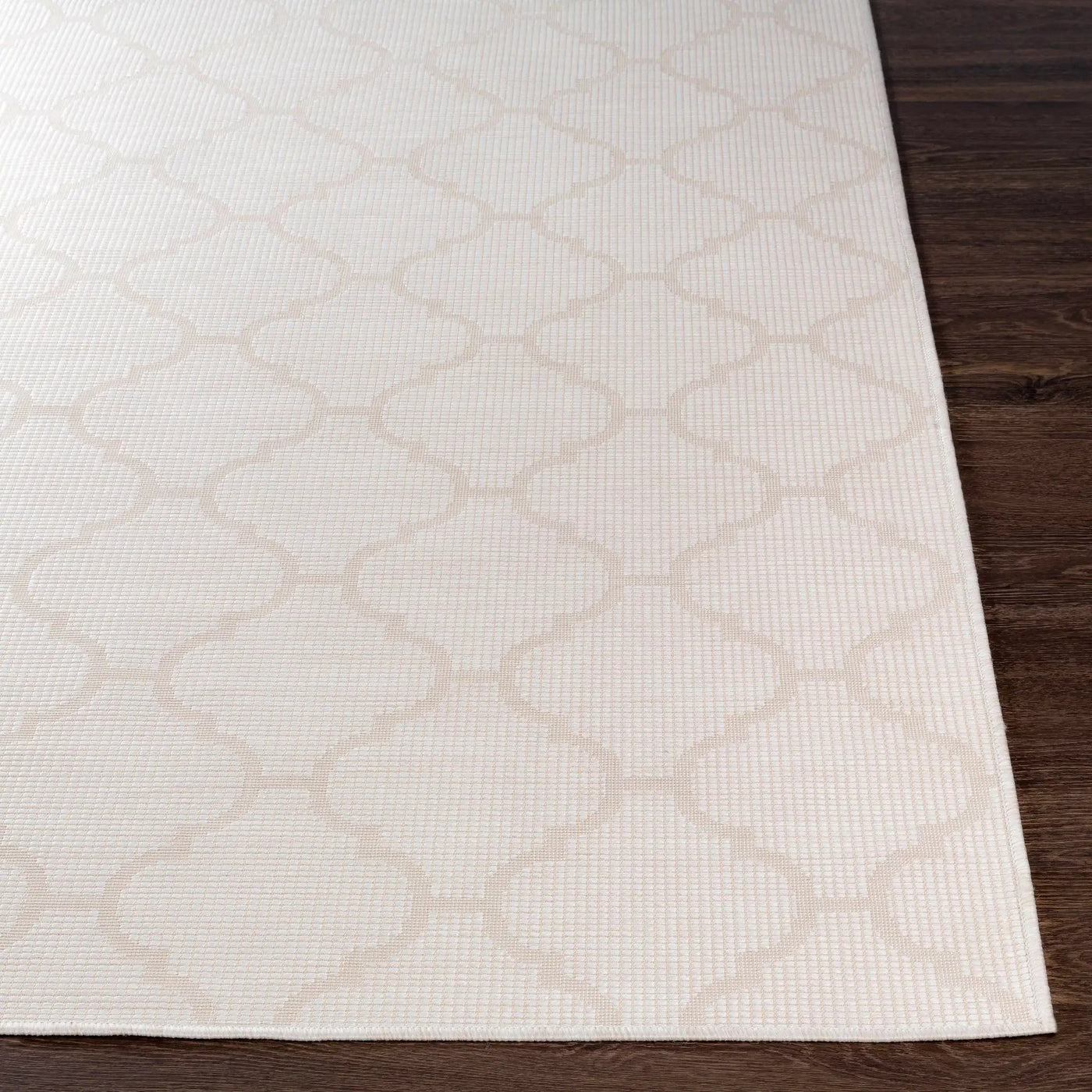 Cream Moolap Outdoor Rug - Clearance by Boutique Rugs