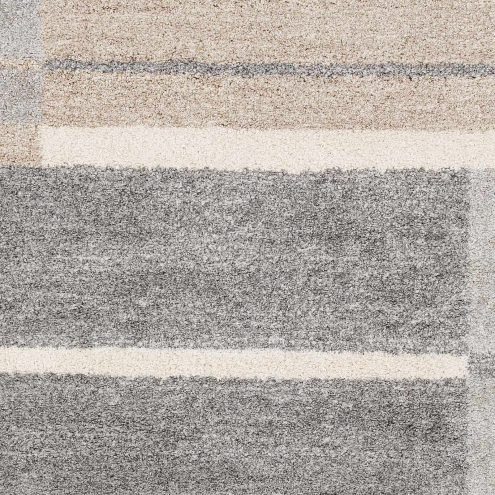 Glouster Taupe&Gray Lined Area Rug by Boutique Rugs