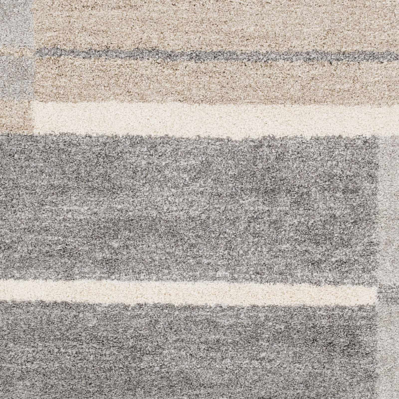 Glouster Taupe&Gray Lined Area Rug by Boutique Rugs