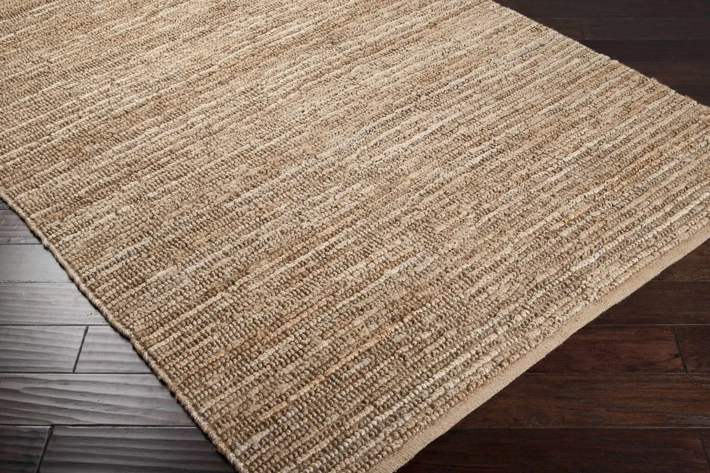 Glover Natural Braided Jute Carpet - Clearance by Boutique Rugs