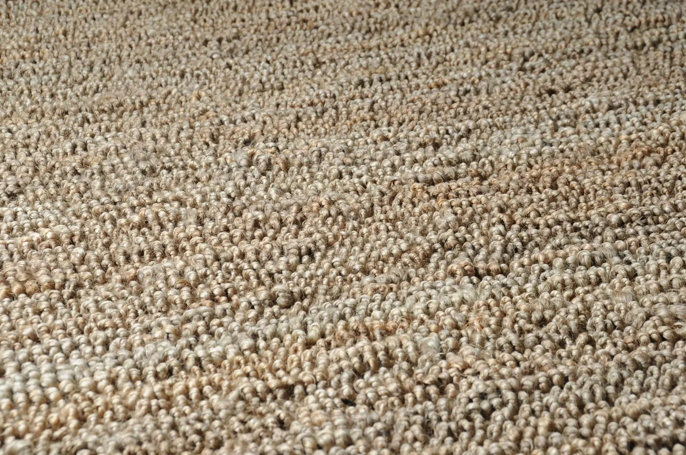 Glover Natural Braided Jute Carpet - Clearance by Boutique Rugs