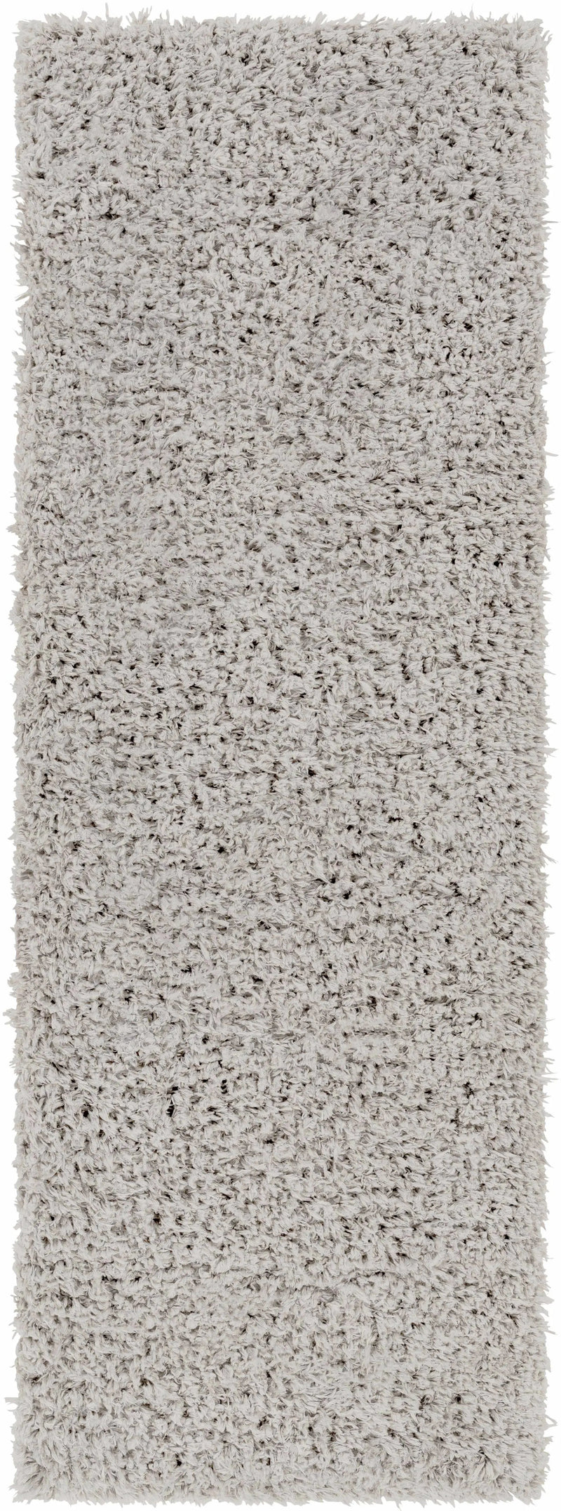 Siari Solid Medium Gray Shag Rug by Boutique Rugs