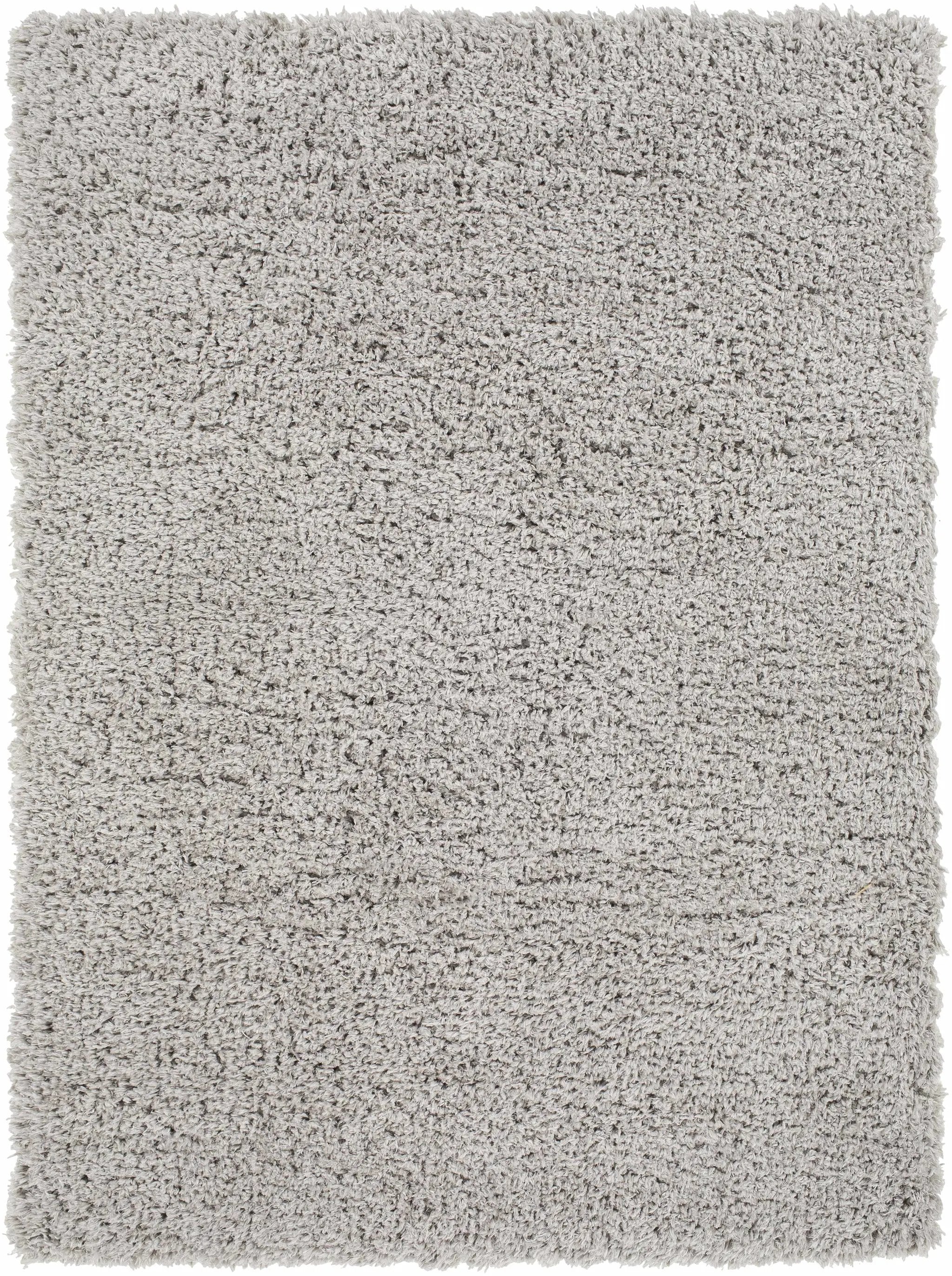 Siari Solid Medium Gray Shag Rug by Boutique Rugs