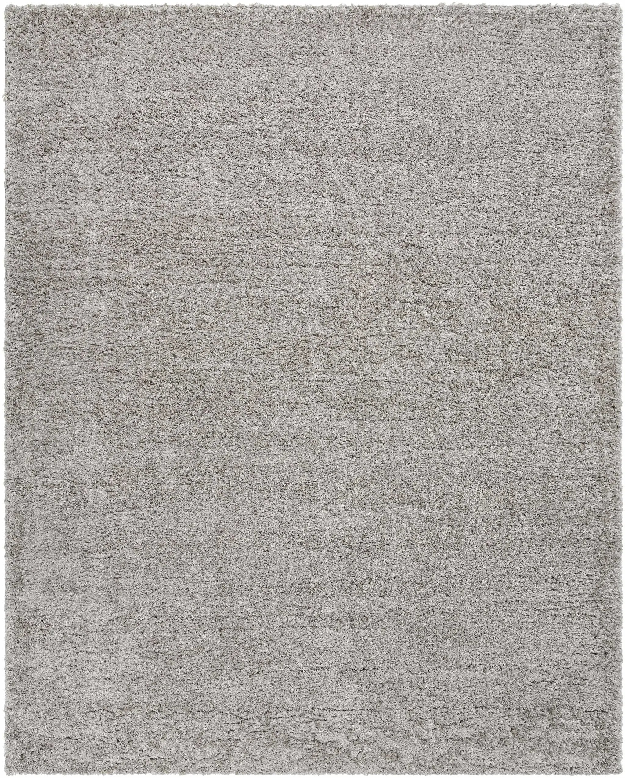 Siari Solid Medium Gray Shag Rug by Boutique Rugs