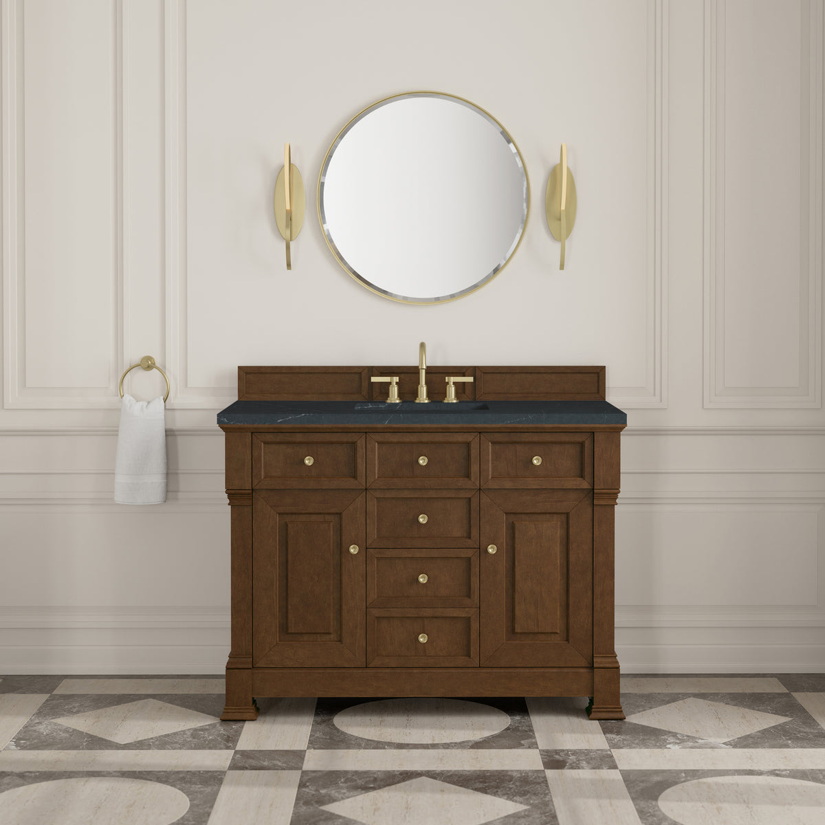 James Martin Brookfield 48" Single Bathroom Vanity, Honey Oak, view 30