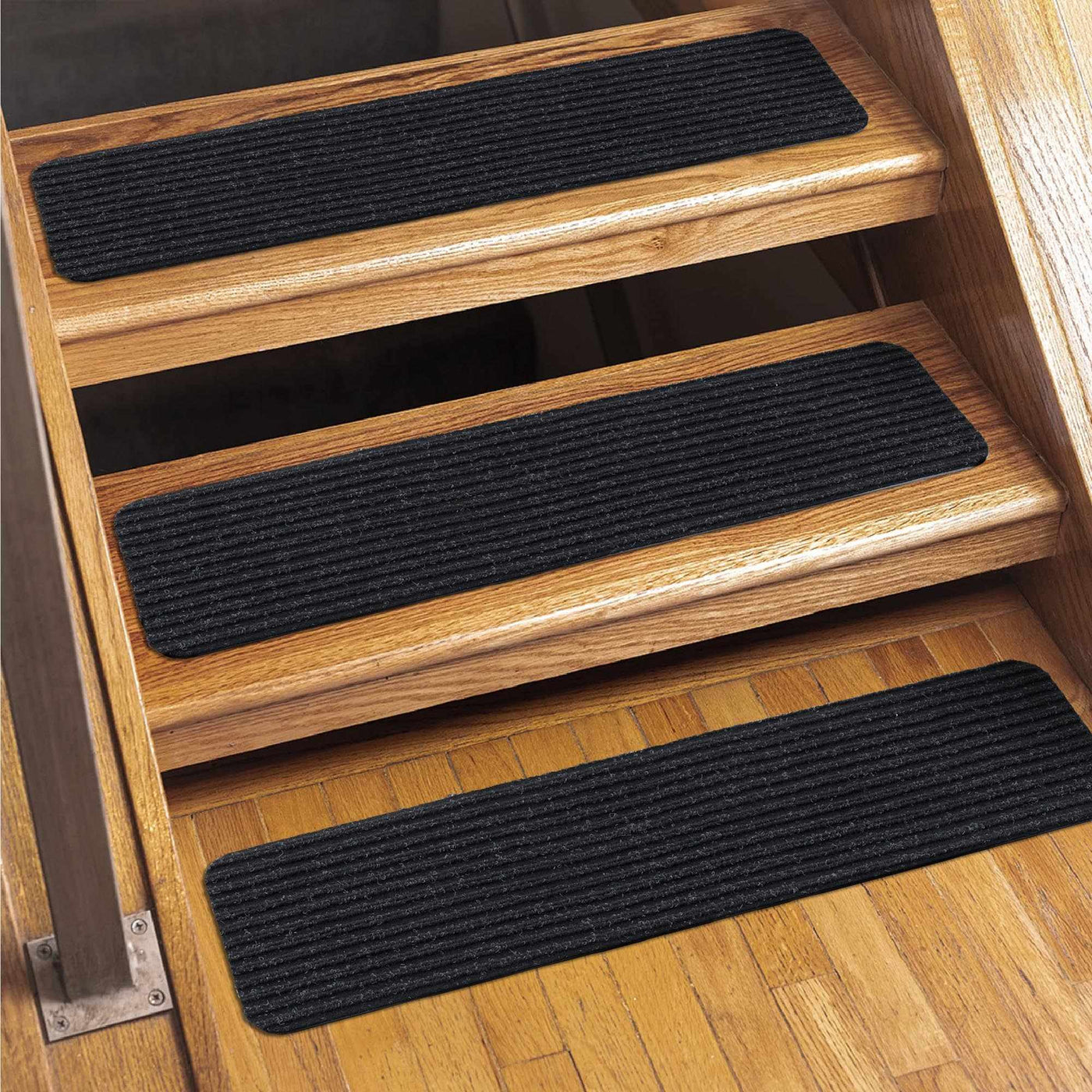 Basic Stair Tread Rugs, Gray by Hauteloom