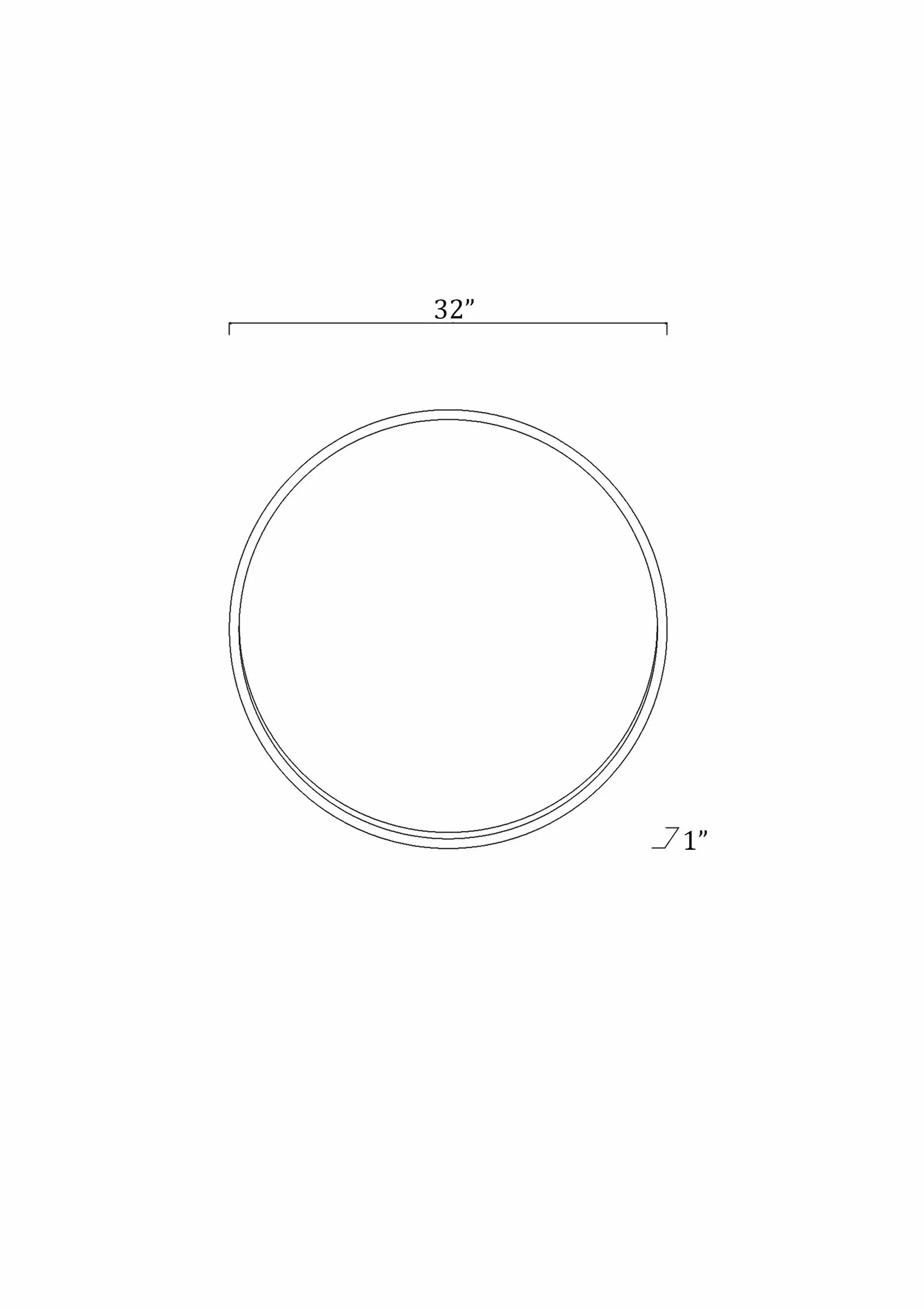Guindarohan Gold Frame Round Mirror by Boutique Rugs