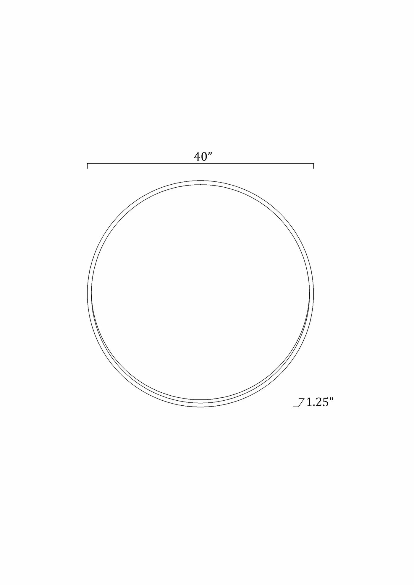 Guindarohan Gold Frame Round Mirror by Boutique Rugs