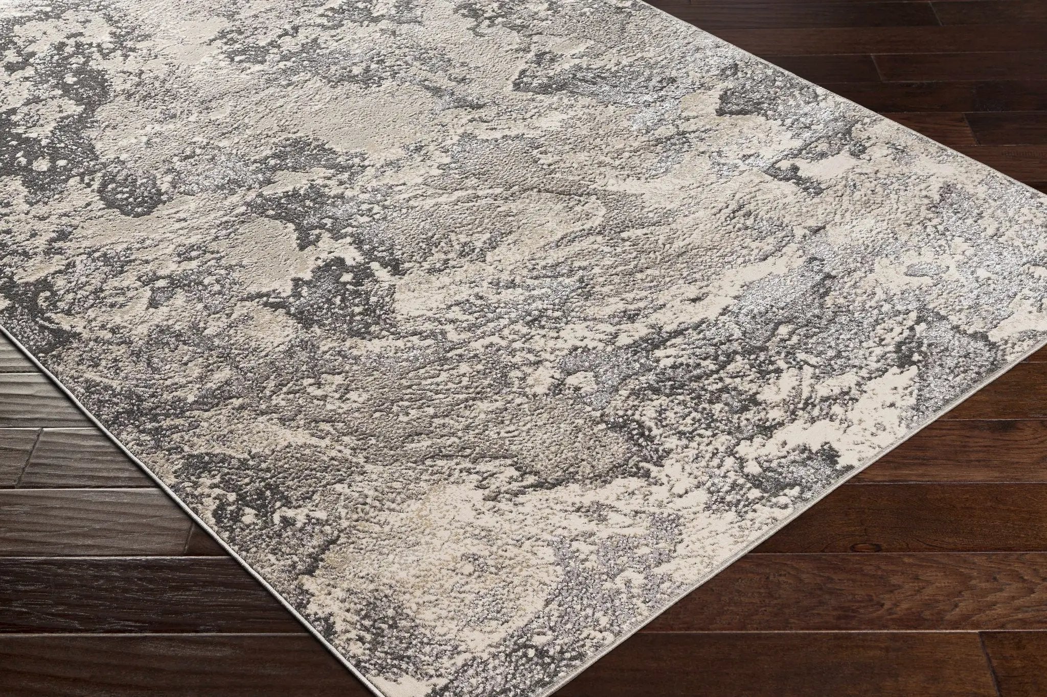 Godefroy Gray Marble Carpet - Clearance by Boutique Rugs