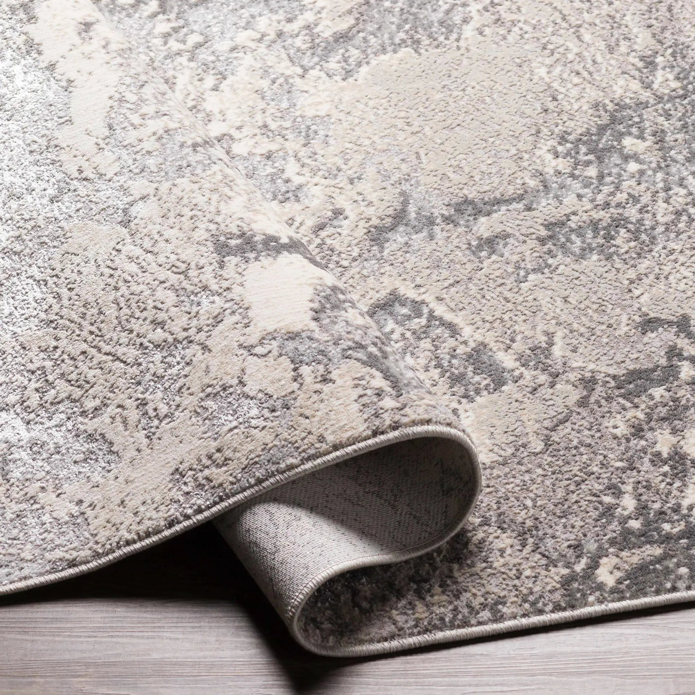 Godefroy Gray Marble Carpet - Clearance by Boutique Rugs