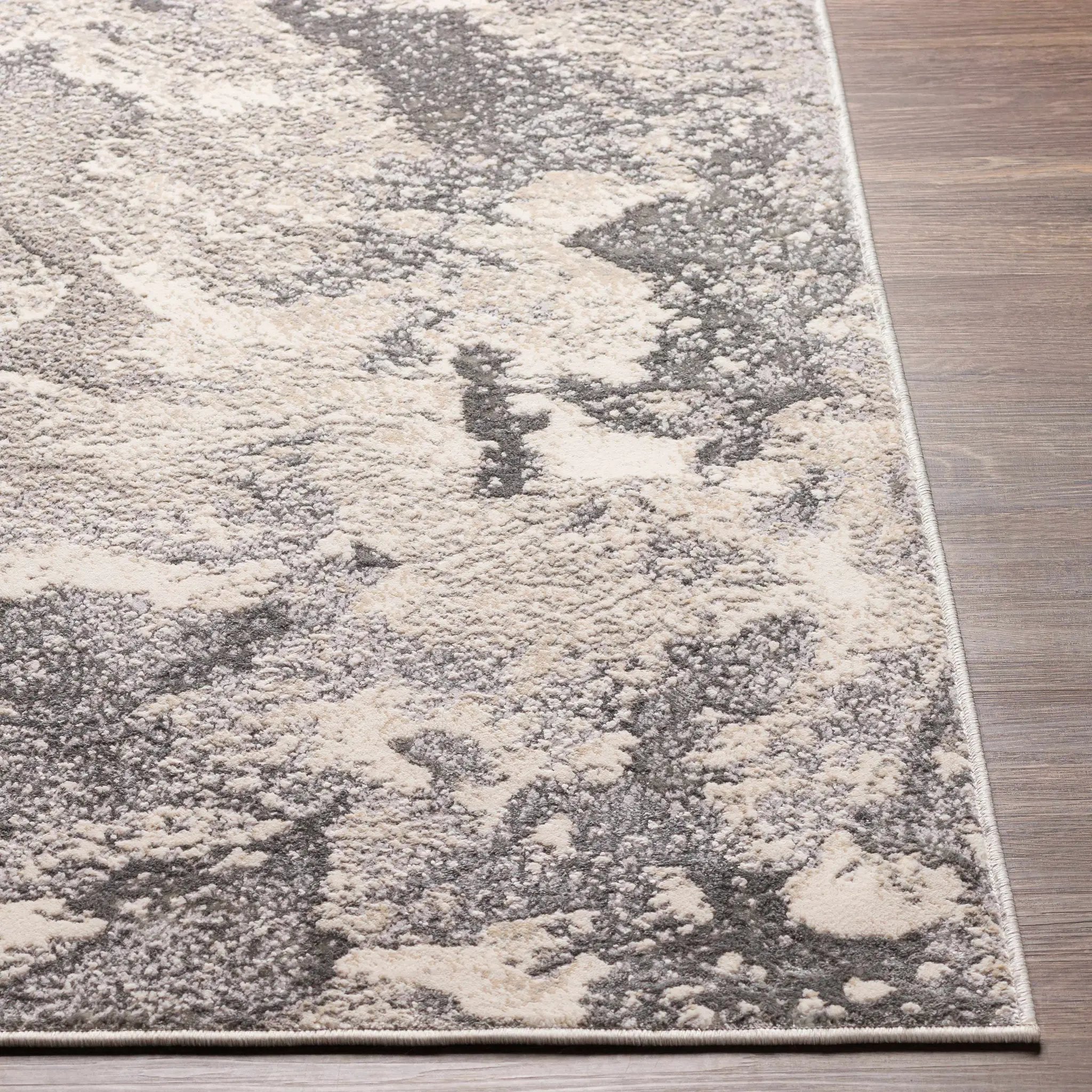 Godefroy Gray Marble Carpet - Clearance by Boutique Rugs