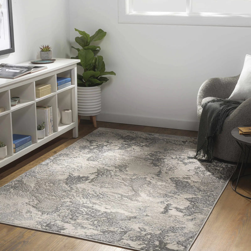 Godefroy Gray Marble Carpet - Clearance by Boutique Rugs