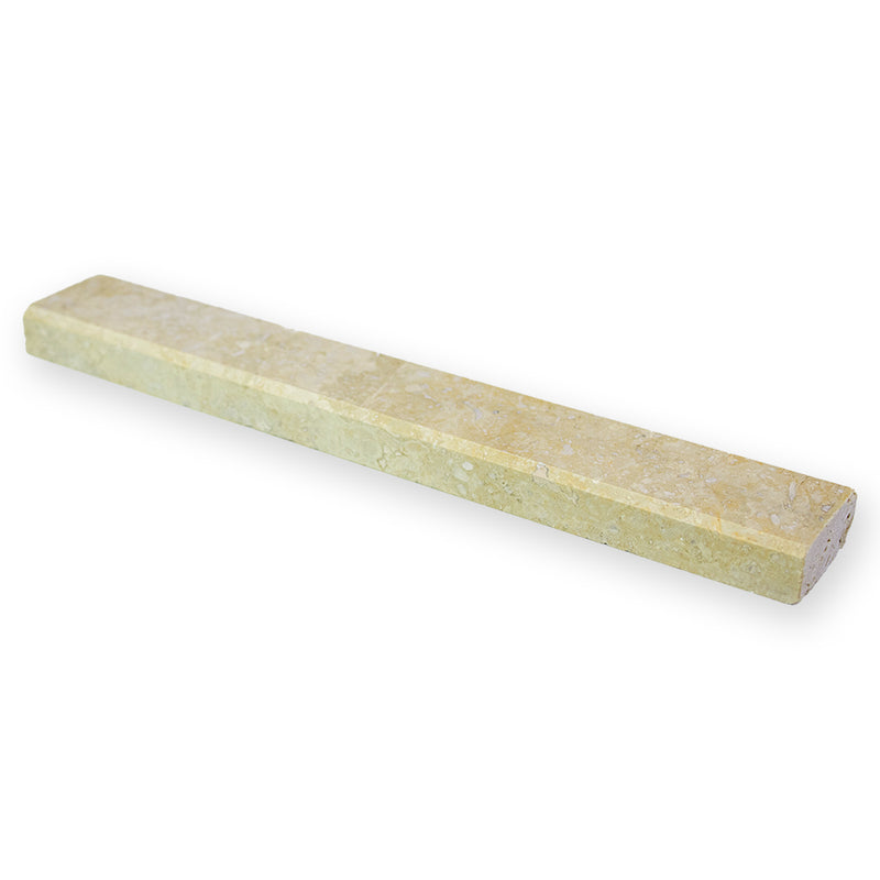 Gold Dust Honed Fluted Liner Marble Moldings 1 3/8x9 Marble Honed 2x8 Moldings