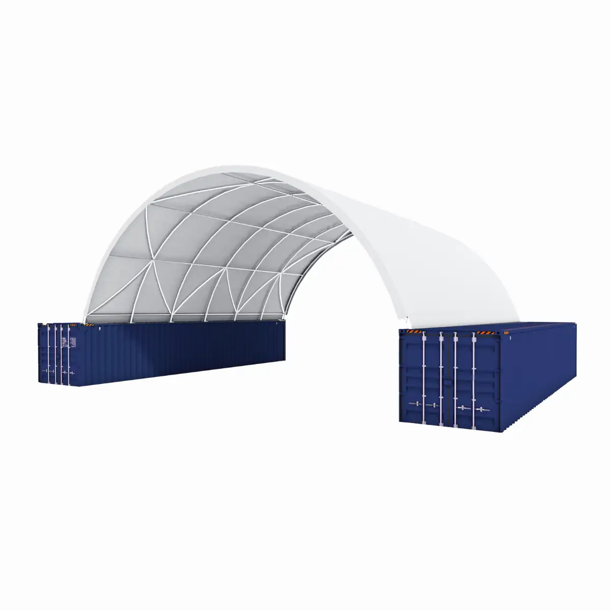 40'x40'x13' Shipping Container Canopy Shelter by Chery Industrial