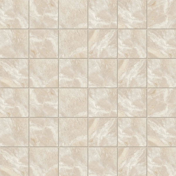 Barcelona Gold Mosaic A Travertine Look Porcelain Mosaics 12x12