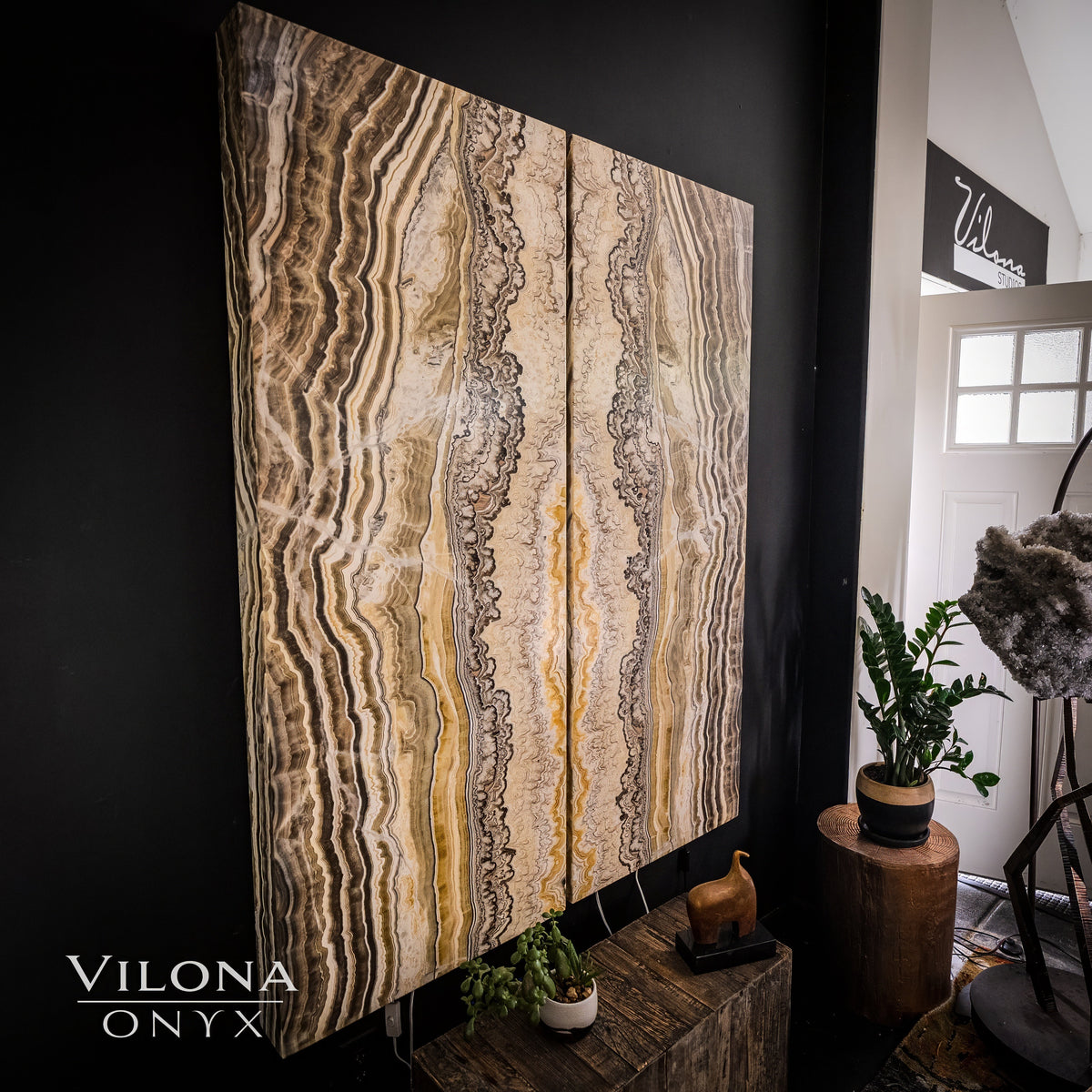 Golden Cloud Onyx Wall Panels (Set #1), photo 10 of 11