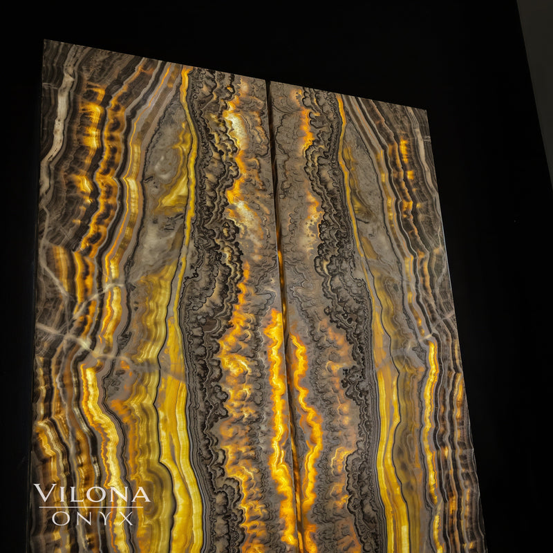 Golden Cloud Onyx Wall Panels (Set #1), photo 8 of 11