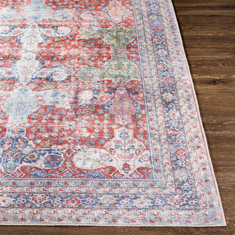 Rust Goma Vintage Area Rug - Clearance by Boutique Rugs