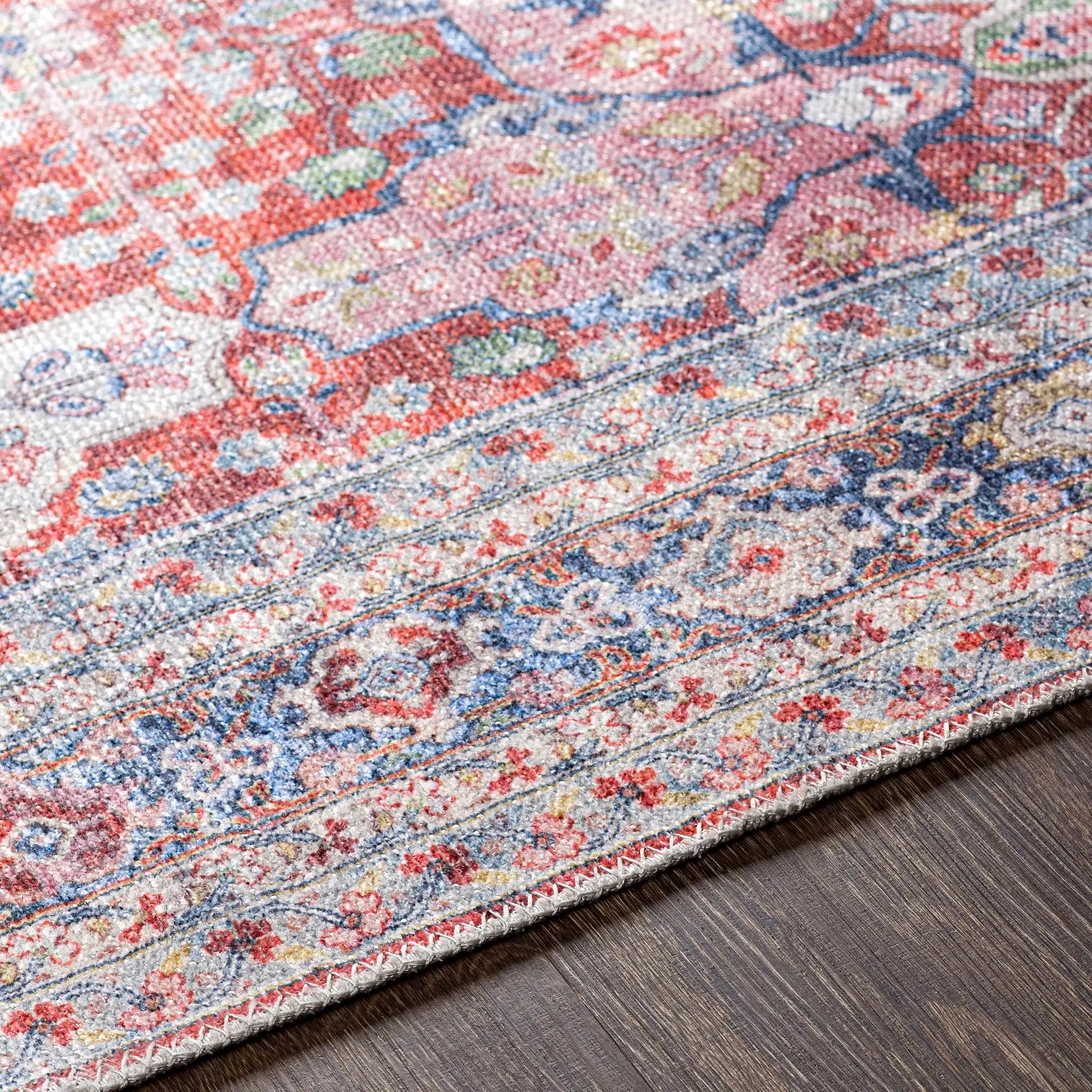 Rust Goma Vintage Area Rug - Clearance by Boutique Rugs
