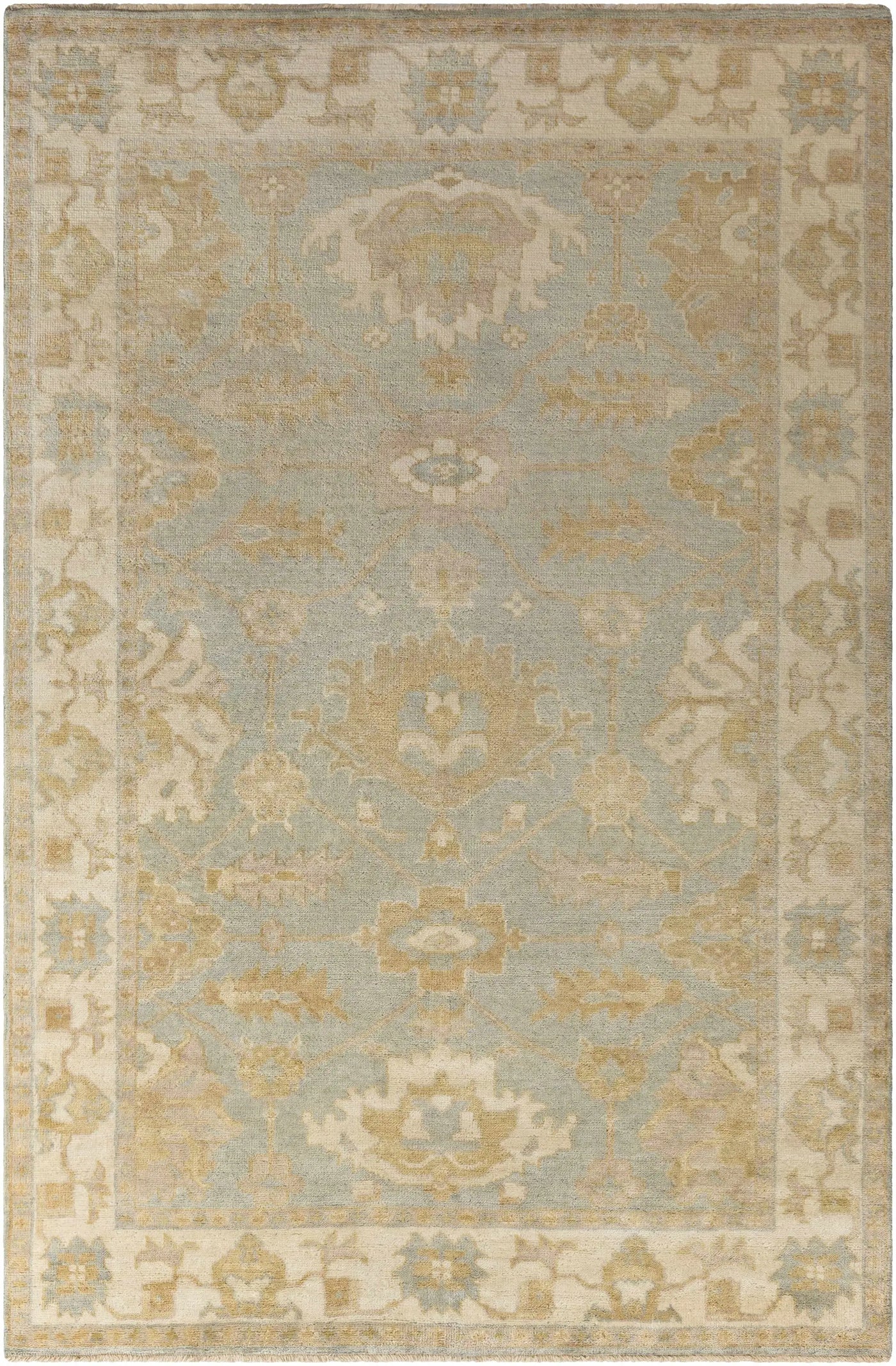 Goodyear 5x8 Mustard Premium Wool Rug - Clearance by Boutique Rugs