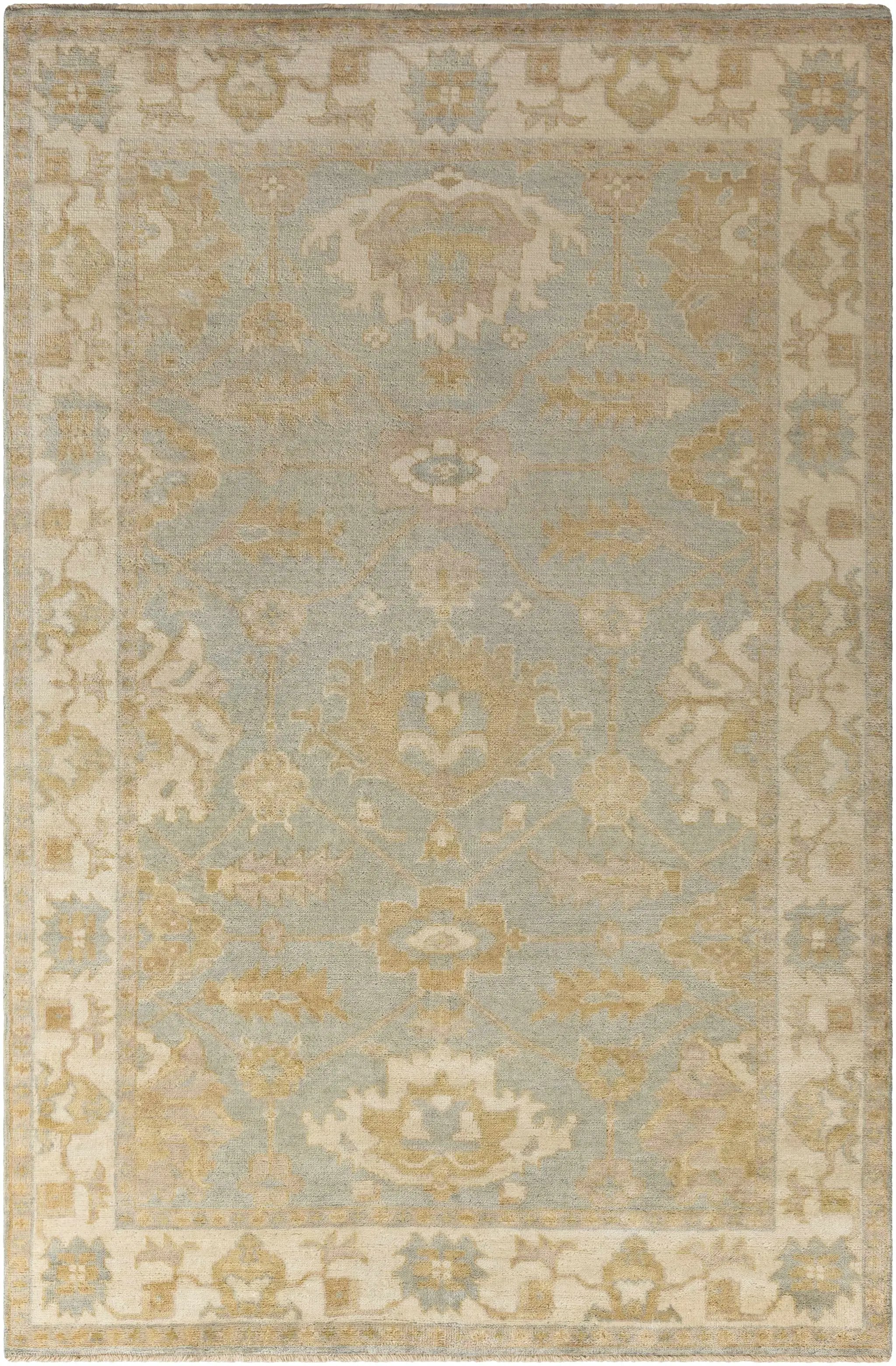 Goodyear 5x8 Mustard Premium Wool Rug - Clearance by Boutique Rugs