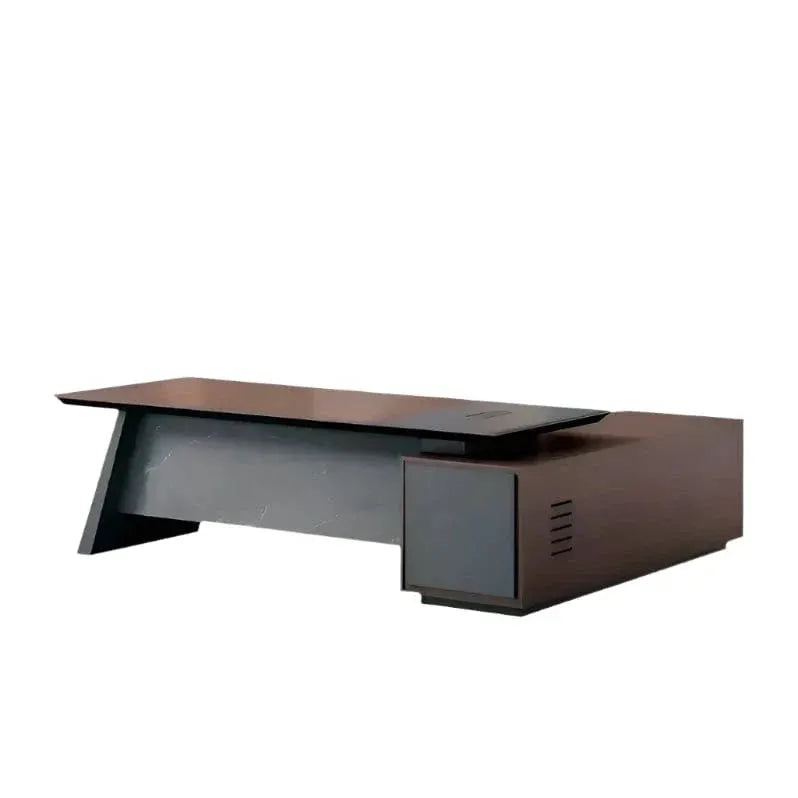 Slater · Modern L-Shaped Executive Desk by Arc Grove