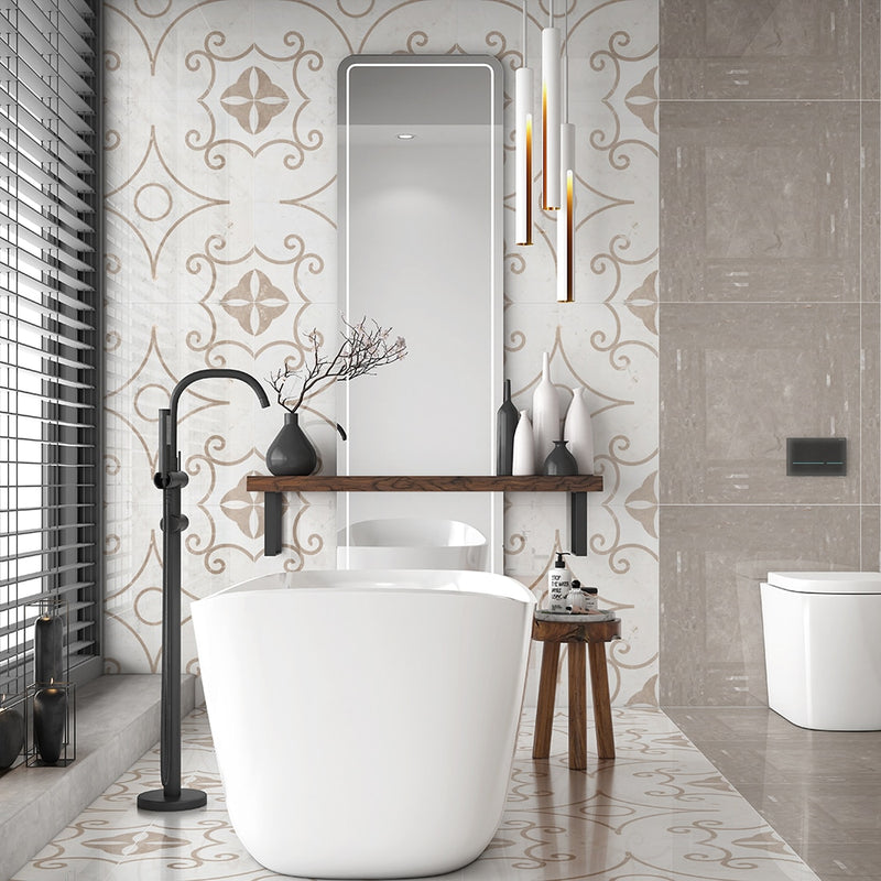 Gracia Aria Polished Marble Decorative 24x24 Marble Polished 24x24 Decorative — 2