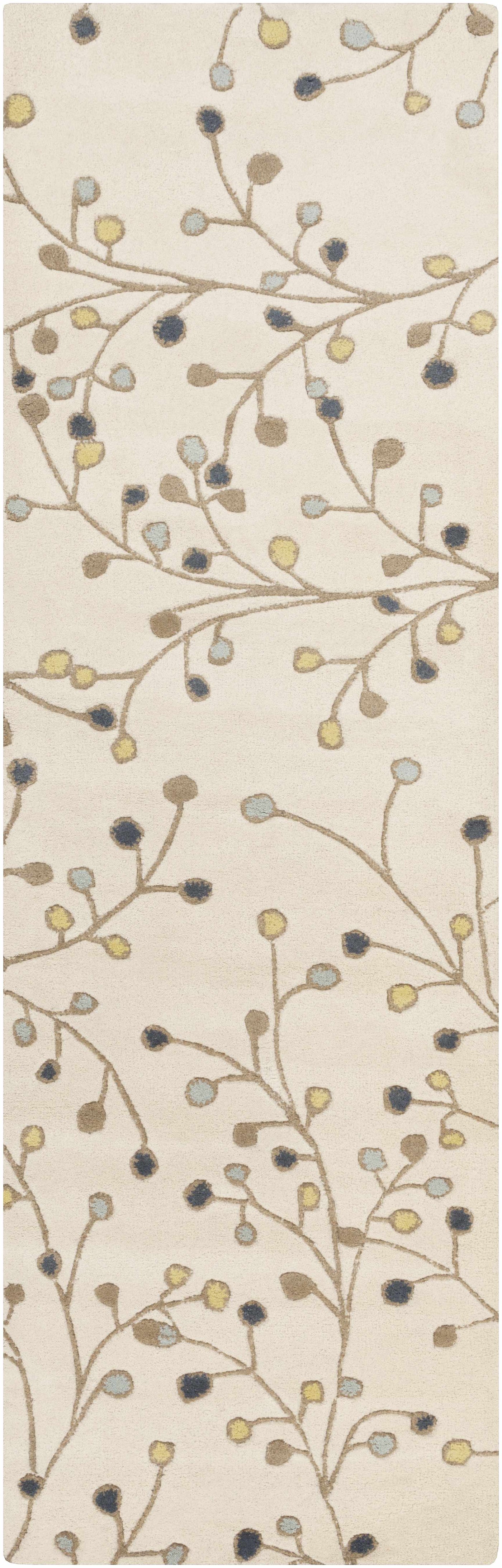 Beige Elsu Wool Rug by Boutique Rugs