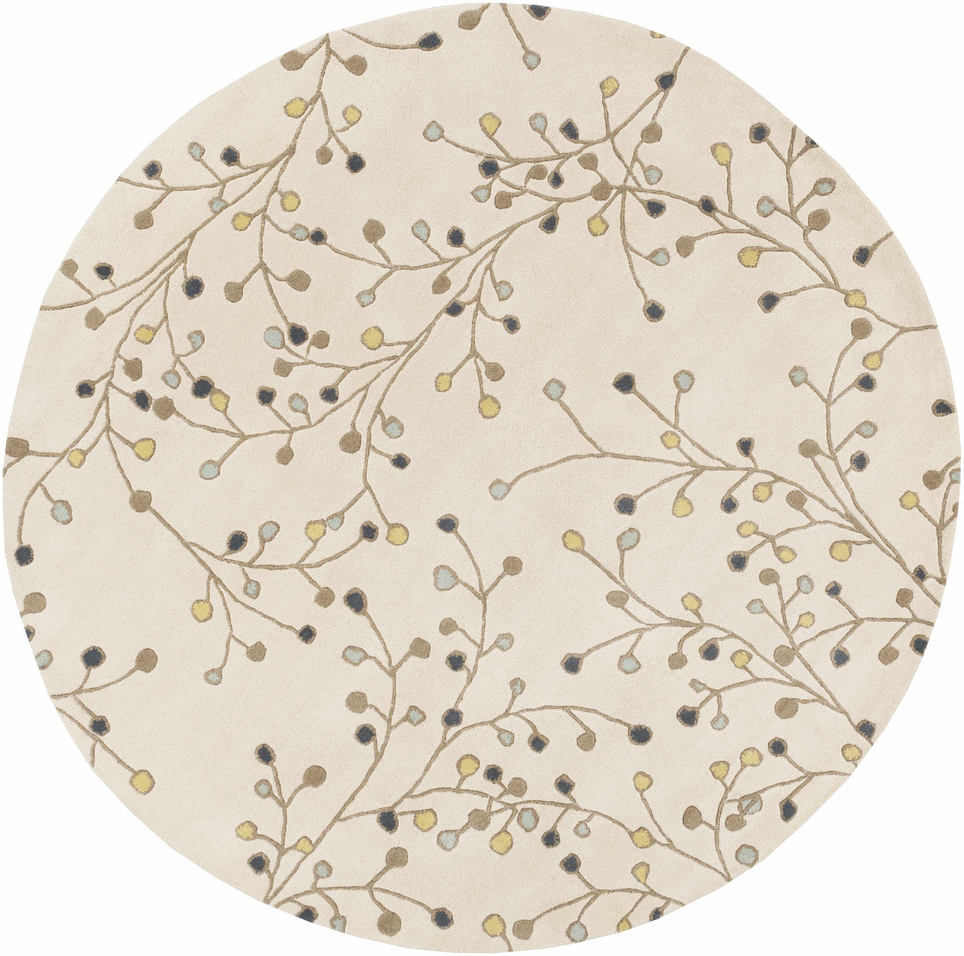 Beige Elsu Wool Rug by Boutique Rugs