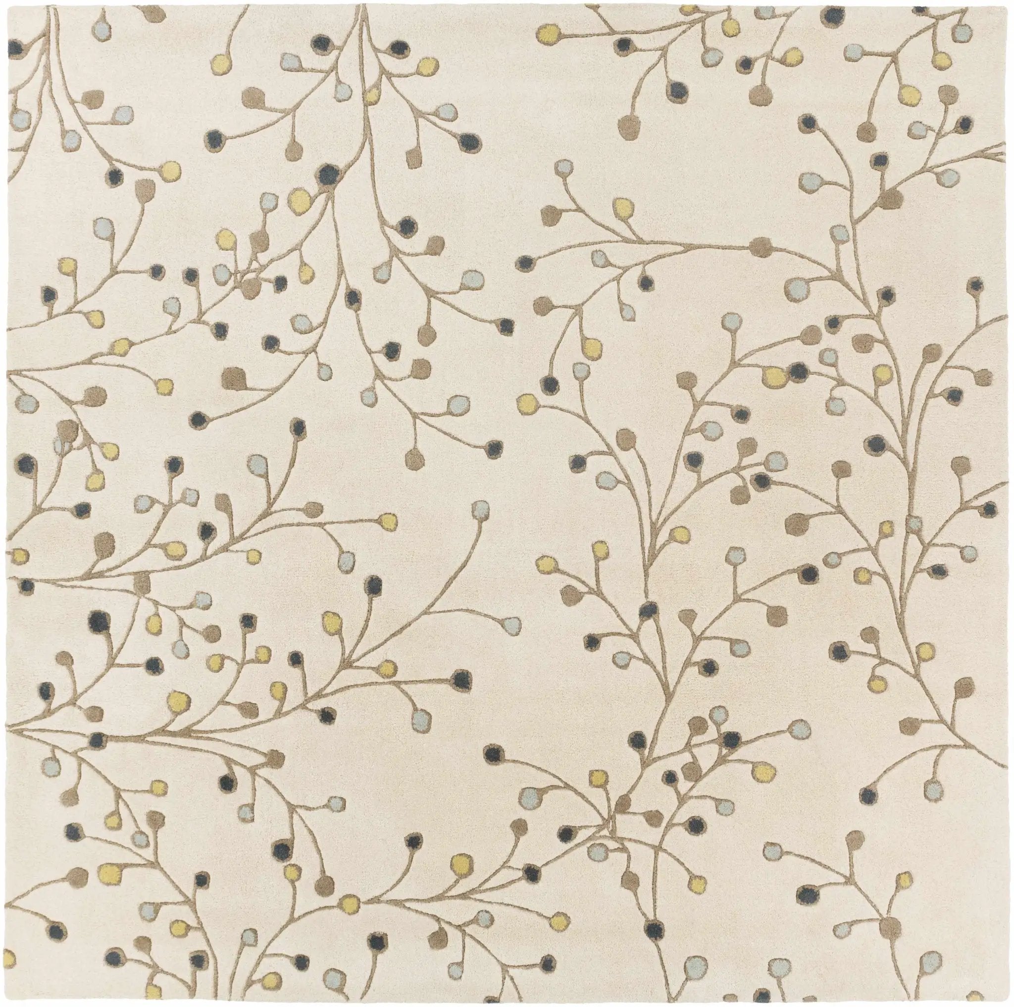 Beige Elsu Wool Rug by Boutique Rugs