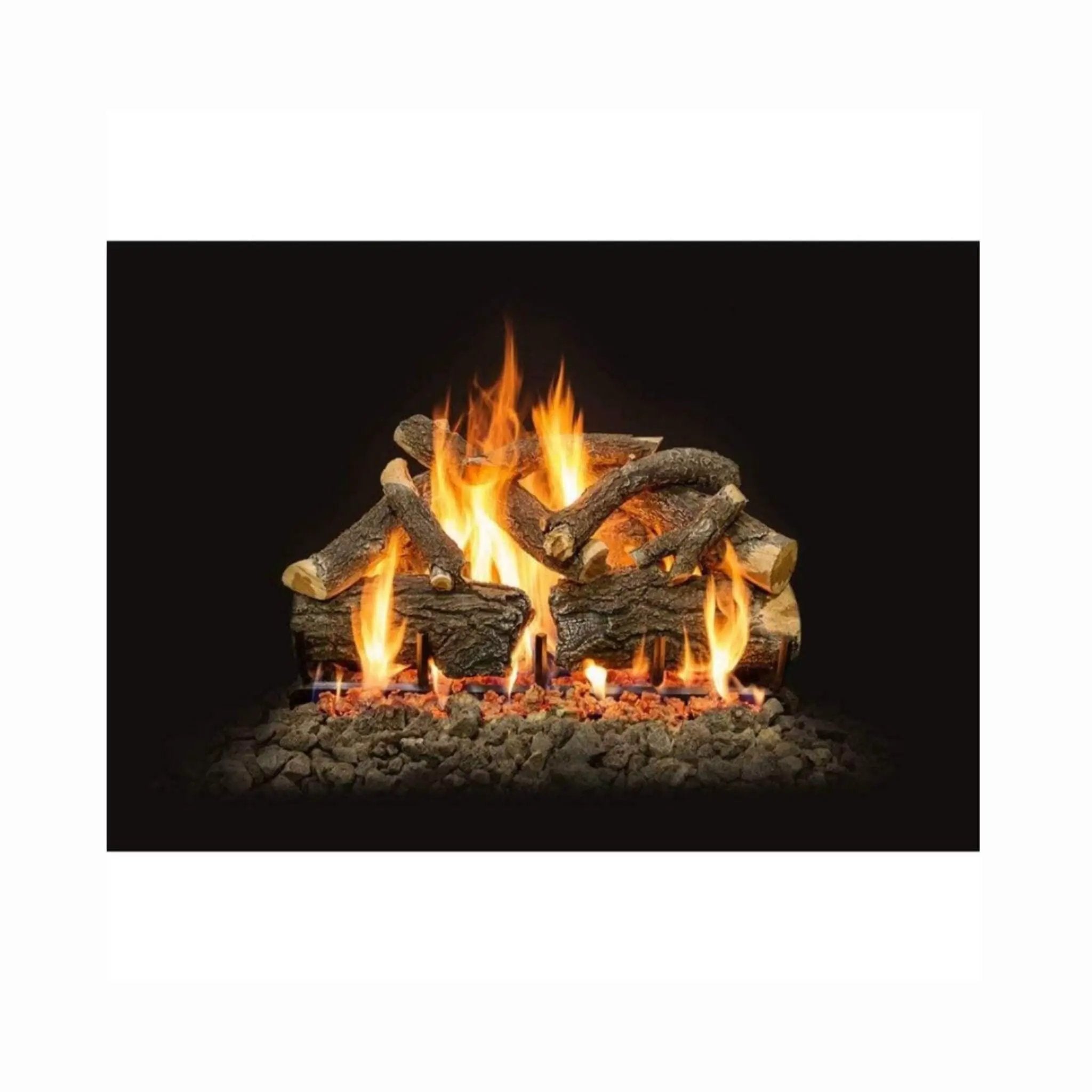 Grand Canyon Lava Front View 18" Variable Electronic Ignition Vented Burner (SAK73821) by SAKSBY WHOLESALE