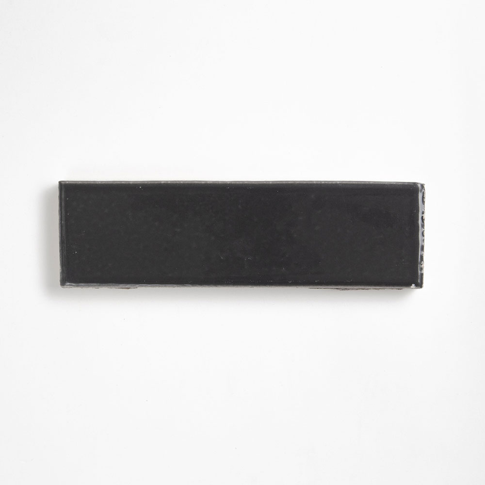 Graphite Mist Glossy Ceramic Tiles 2 1/8x7 1/2 Ceramic Glossy 4x12 Tiles