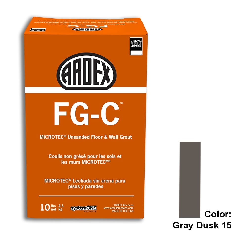Gray Dusk Tile Setting Materials Fg-C Unsanded Grout Various Tile Setting Materials Various Fg-C Unsanded Grout