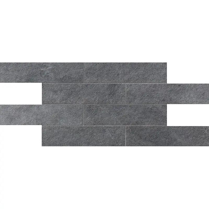 Gray Flow 2 3/4x11 1/2 Brc Mesh M Natural R by Stonetiledepot