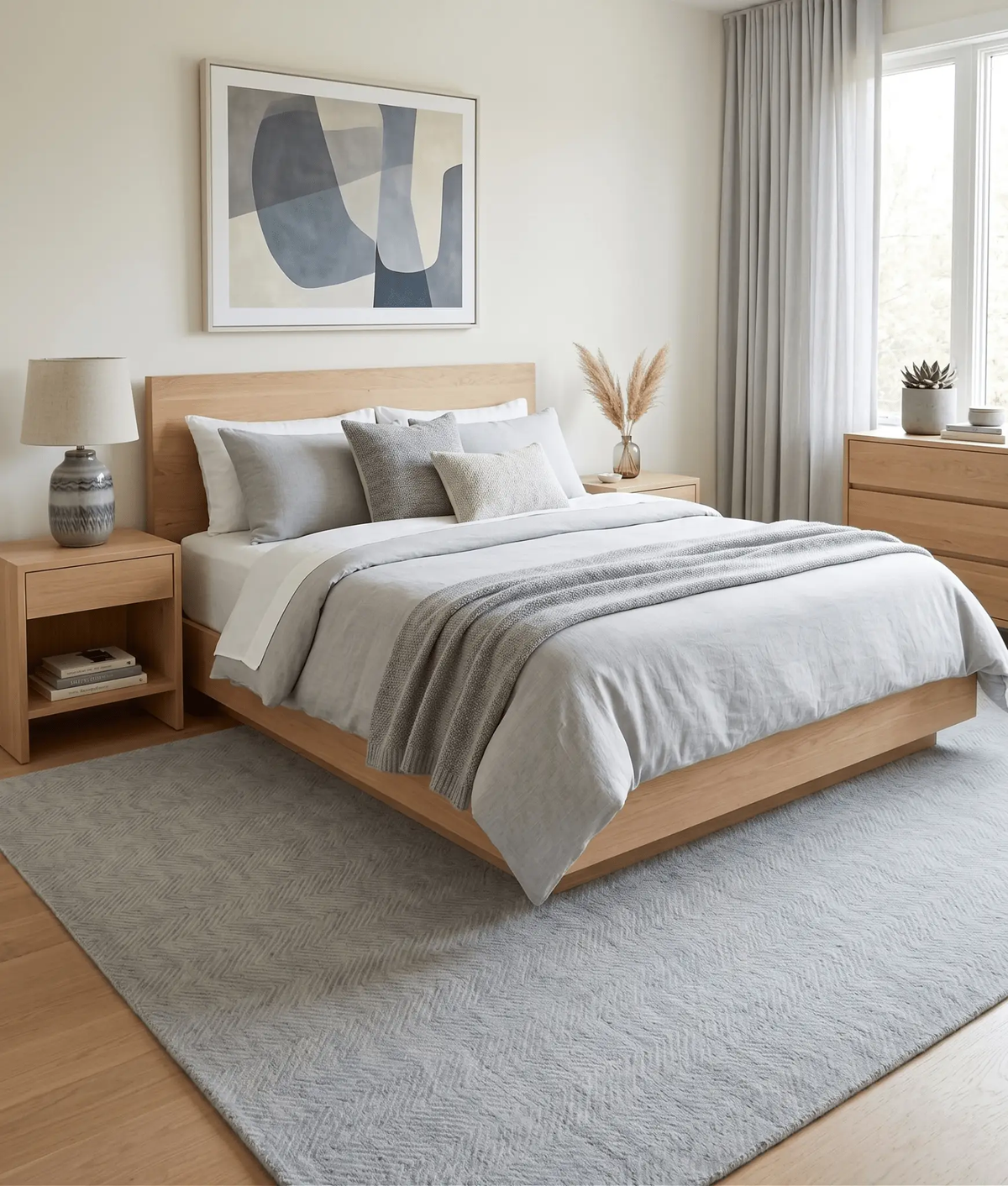 Gray Modern Style Hand Tufted Wool Area Rug by The Rug Decor