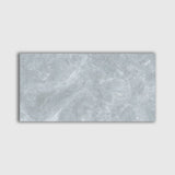Gray Polished Marble Look Porcelain Tiles 12x24