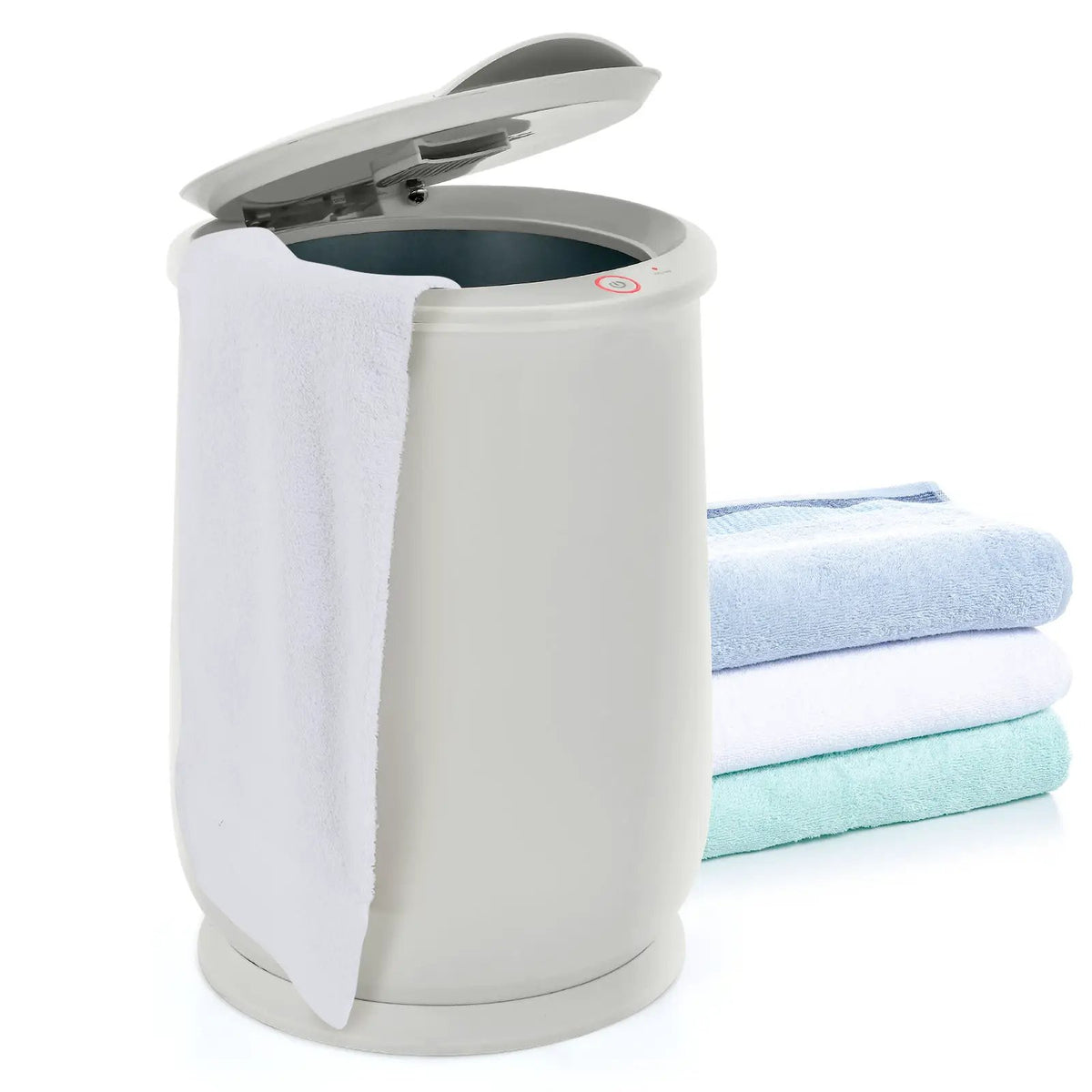 20L Bathroom Towel Warmer with Auto Shut-White by DirectDeals