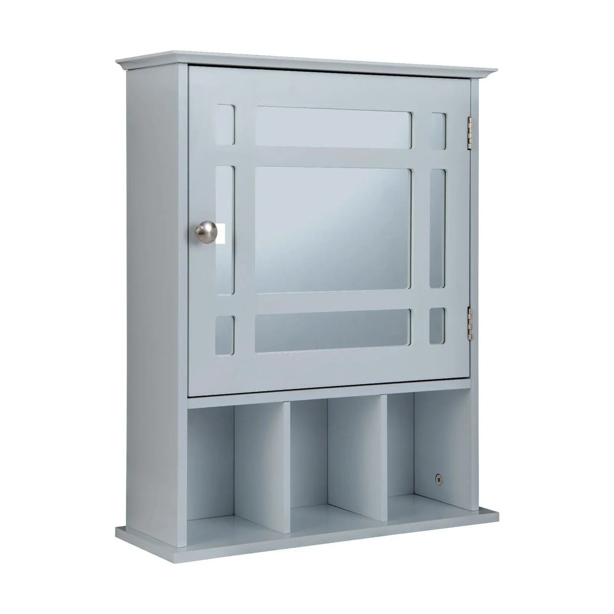 Wall Mounted and Mirrored Bathroom Cabinet by DirectDeals