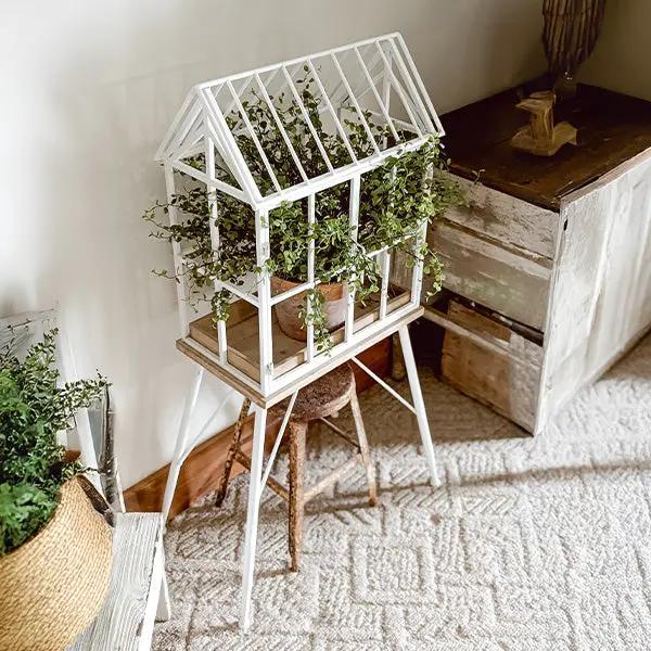 Greenhouse Inspired Outdoor Plant Stand by Decor Steals