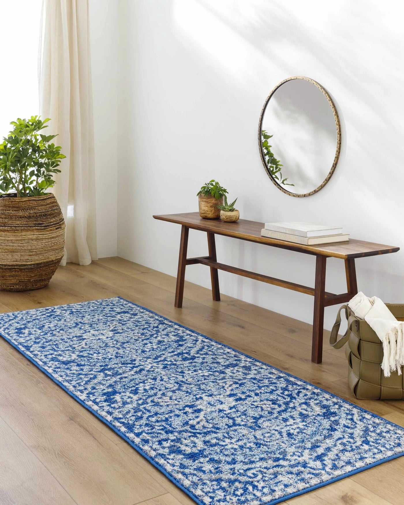 Blue Bodrum Area Rug by Boutique Rugs