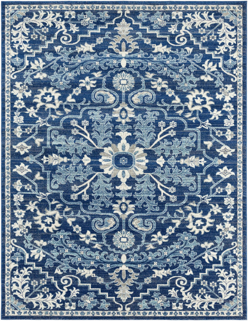 Blue Bodrum Area Rug by Boutique Rugs