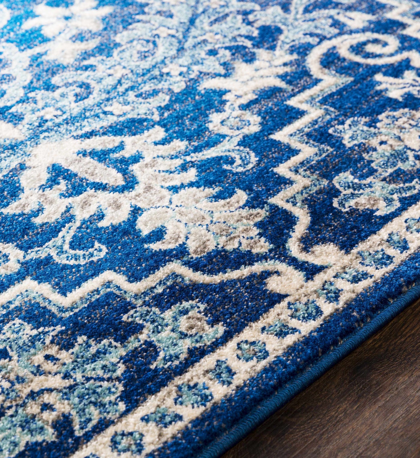 Blue Bodrum Area Rug by Boutique Rugs